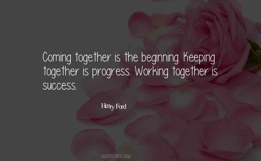 Success Together Quotes #728910