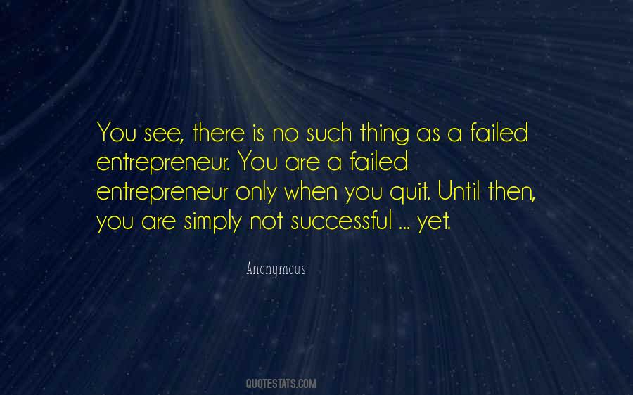 Successful Entrepreneur Quotes #1691418