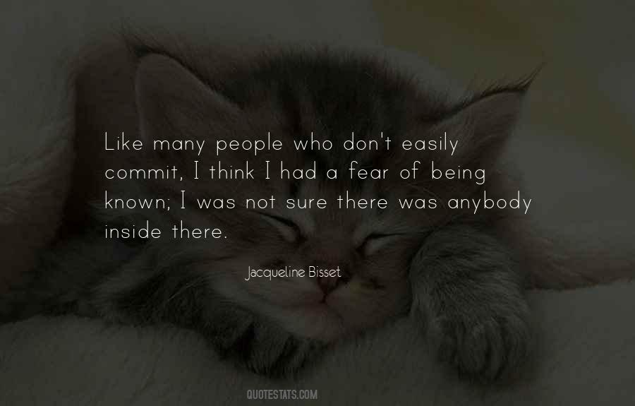 Quotes About Being Known #1096844
