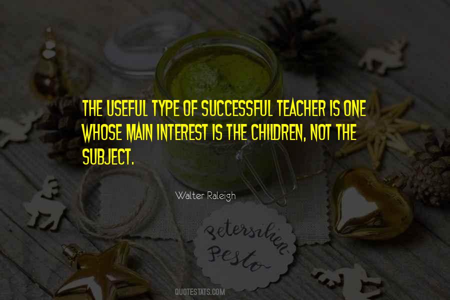 Successful Teaching Quotes #1153297