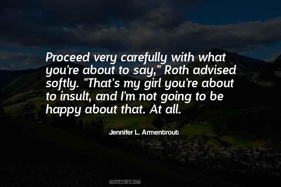 Such A Happy Girl Quotes #177970