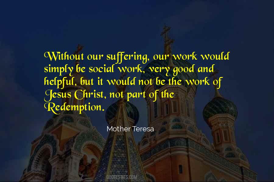 Suffering And Redemption Quotes #1255361