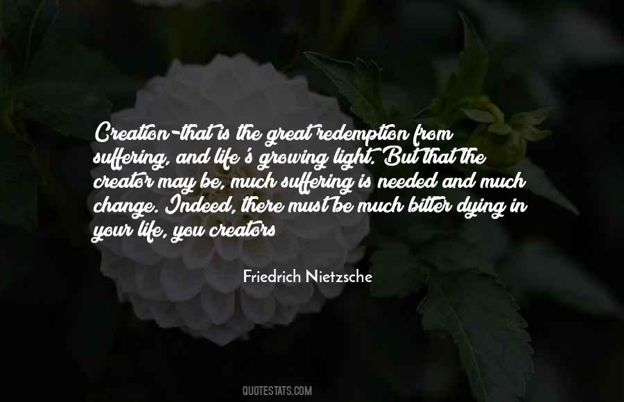 Suffering And Redemption Quotes #1740100