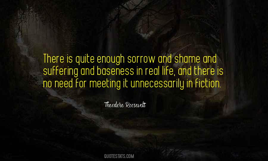 Suffering And Sorrow Quotes #579486