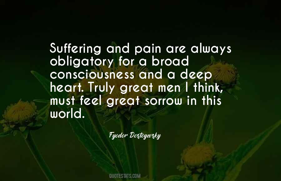 Suffering And Sorrow Quotes #673095