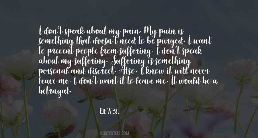 Suffering From Pain Quotes #1426211