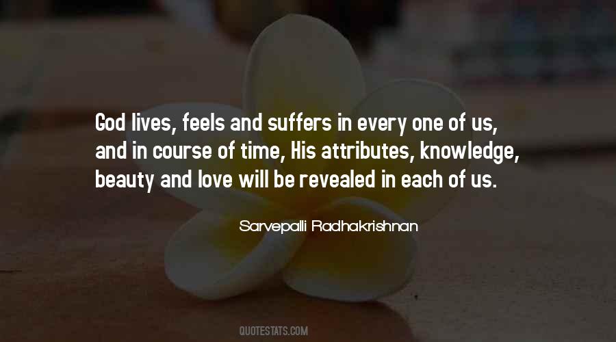 Suffering Itself Love Quotes #94451