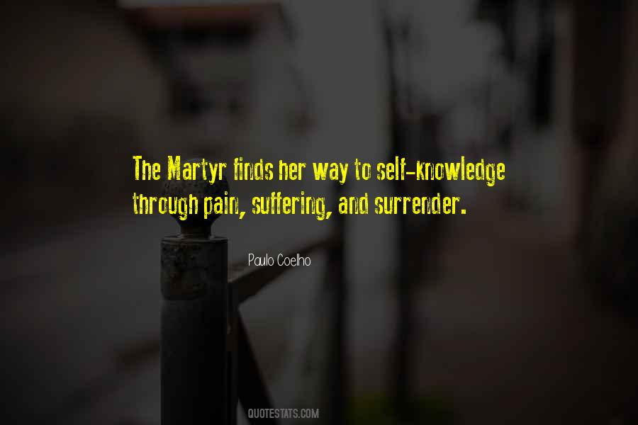 Suffering Through Pain Quotes #1055027