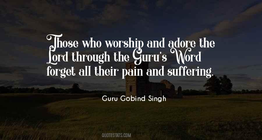 Suffering Through Pain Quotes #1664058