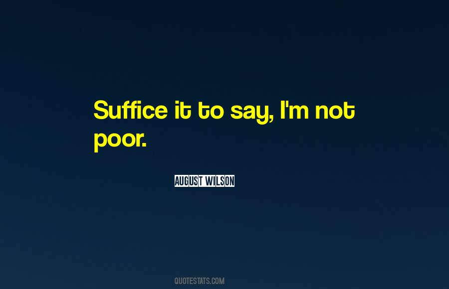 Suffice Quotes #1035689