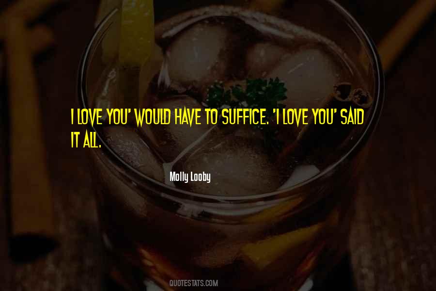 Suffice Quotes #1255283