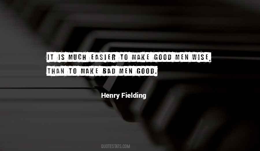 Quotes About Bad Men #253049