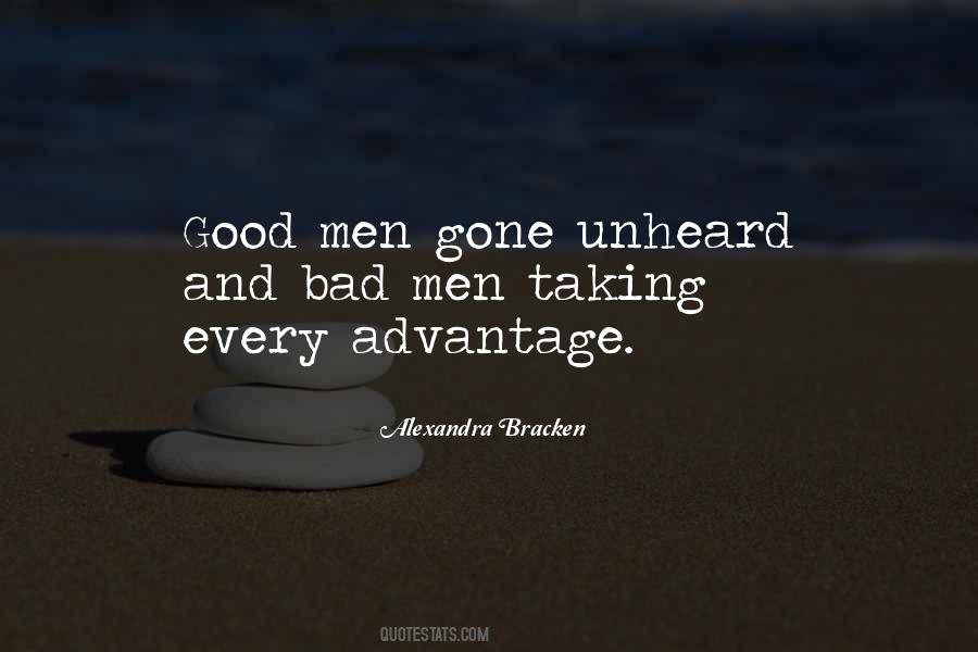 Quotes About Bad Men #489087