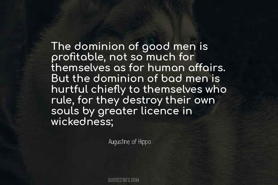 Quotes About Bad Men #555151