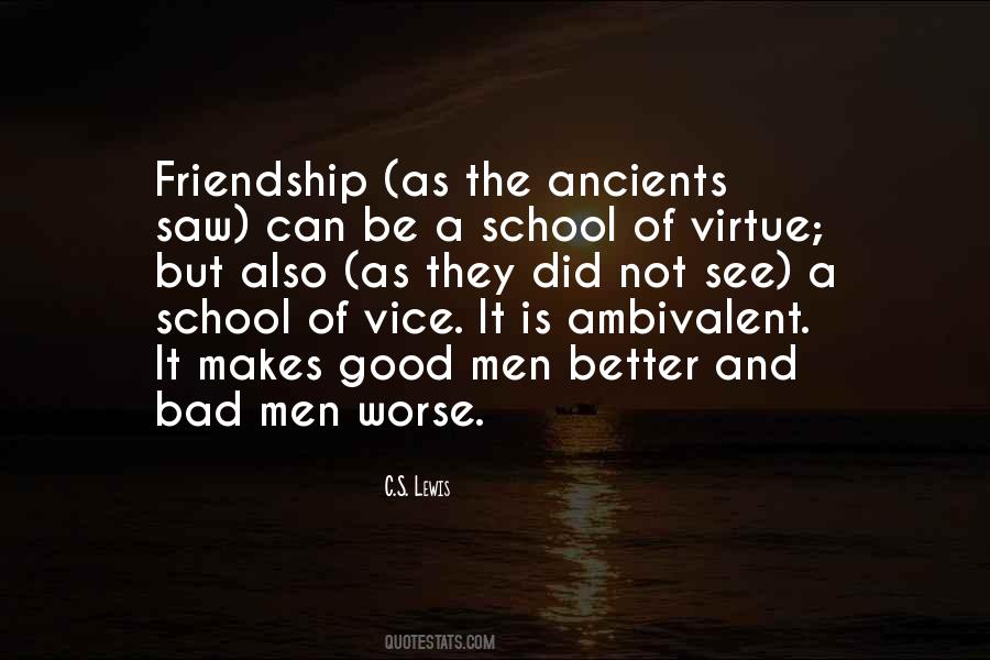 Quotes About Bad Men #621057