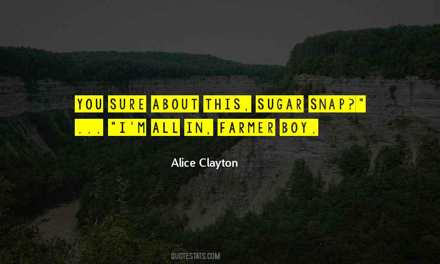 Sugar Boy Quotes #1155064