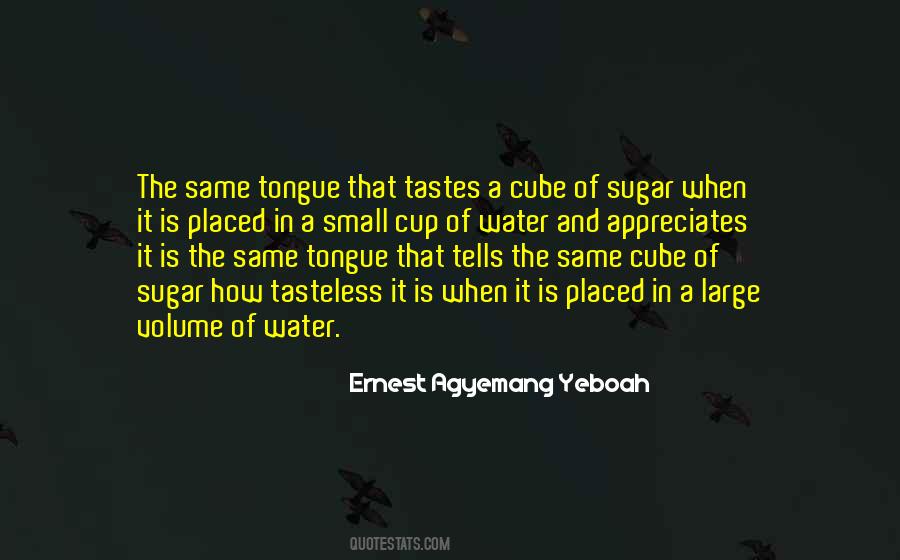 Sugar Cube Quotes #873097