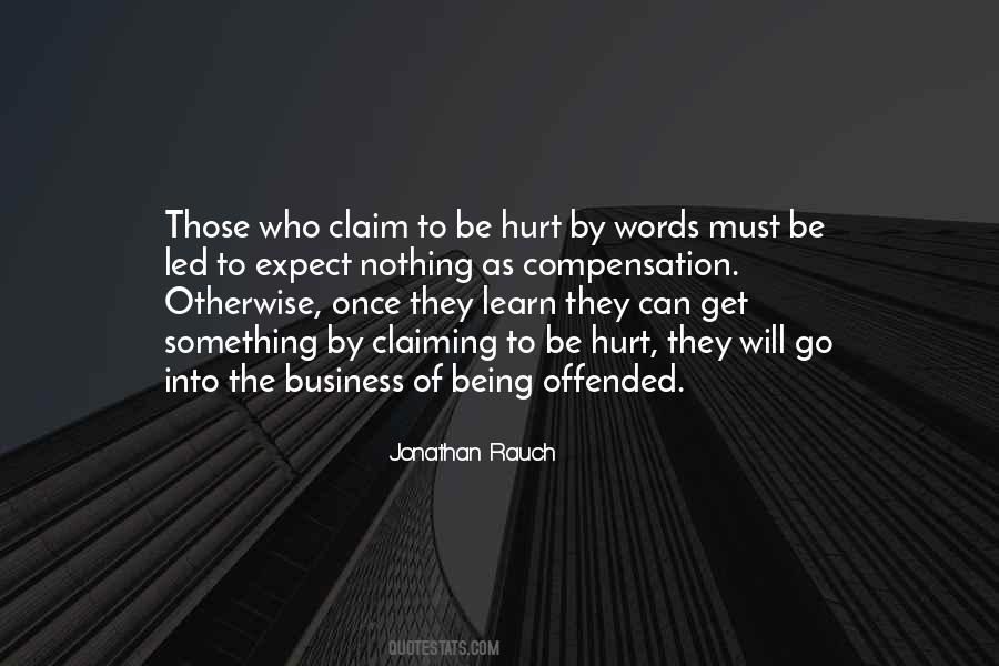 Quotes About Being Offended #1148935