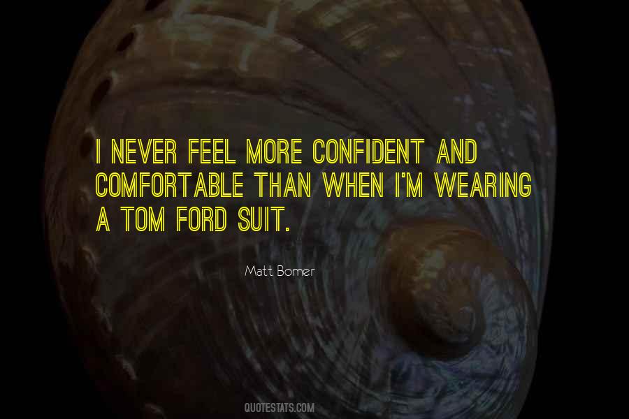 Suit Wearing Quotes #1354188