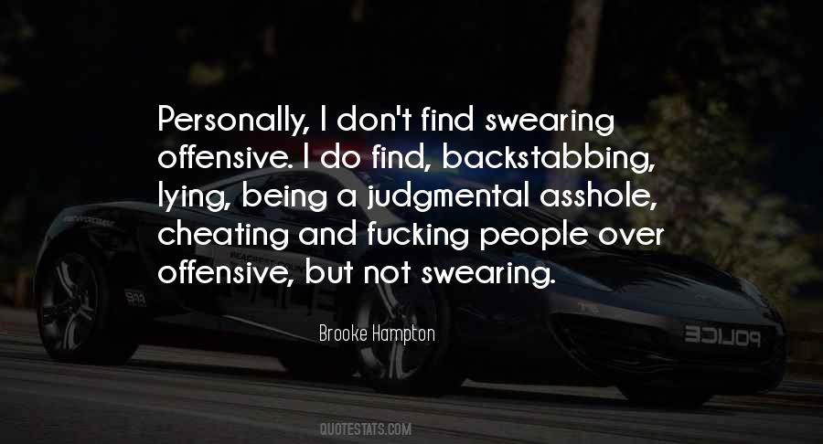 Quotes About Being Offensive #899939