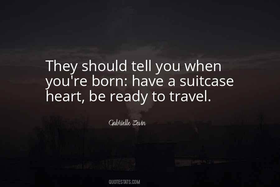 Suitcase Quotes #1319402