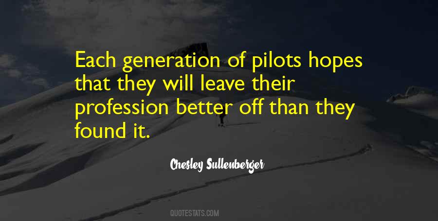 Sullenberger Quotes #548666