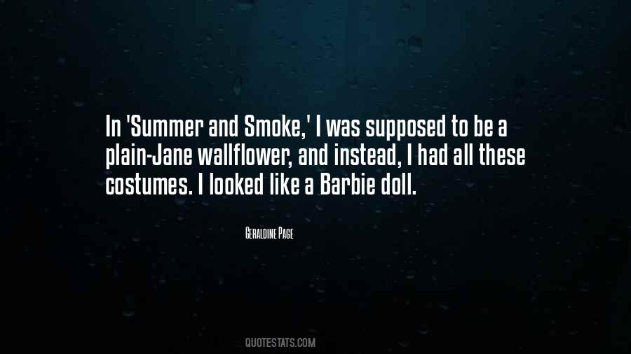 Summer And Smoke Quotes #246933