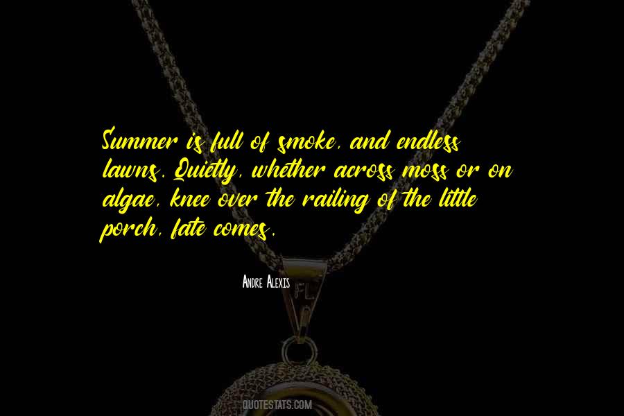Summer And Smoke Quotes #318100