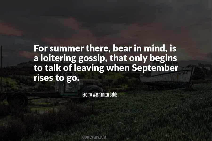 Summer Begins Quotes #1247987