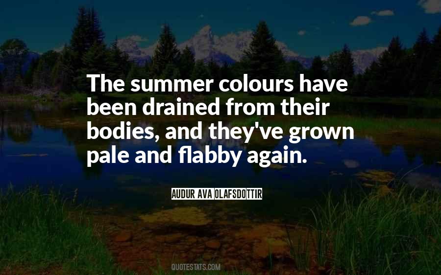 Summer Colours Quotes #98566