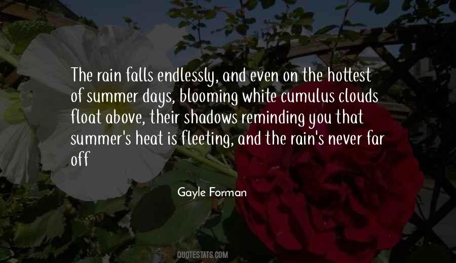 Summer Days Quotes #1705965