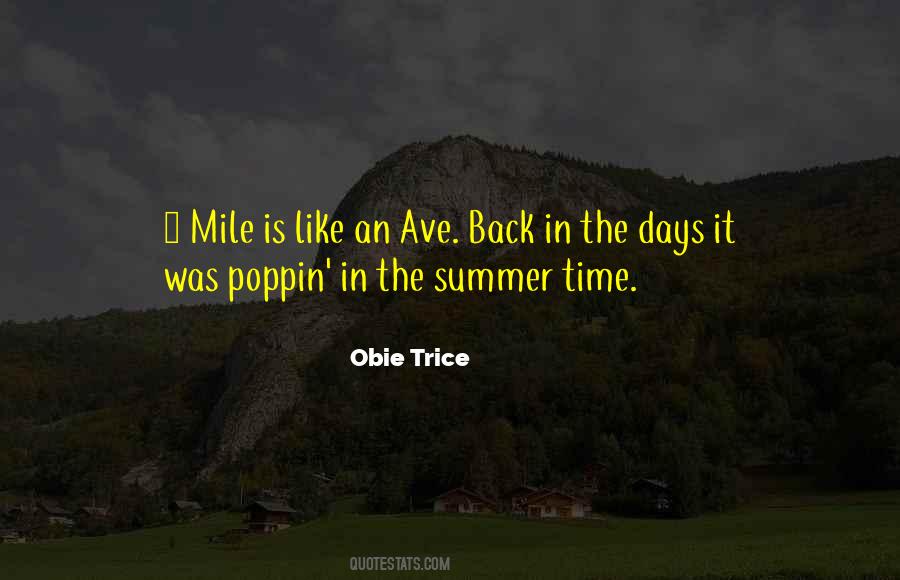 Summer Days Quotes #311400