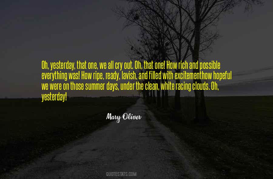 Summer Days Quotes #599438