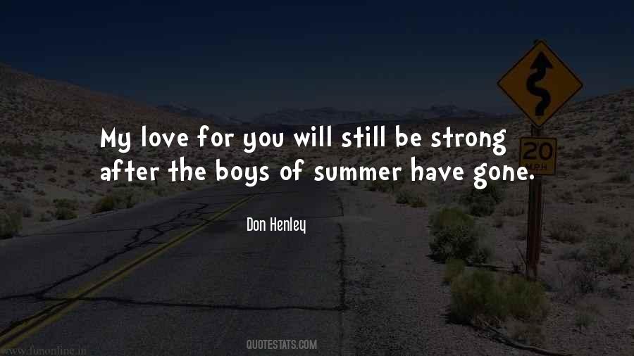Summer Gone Quotes #395890