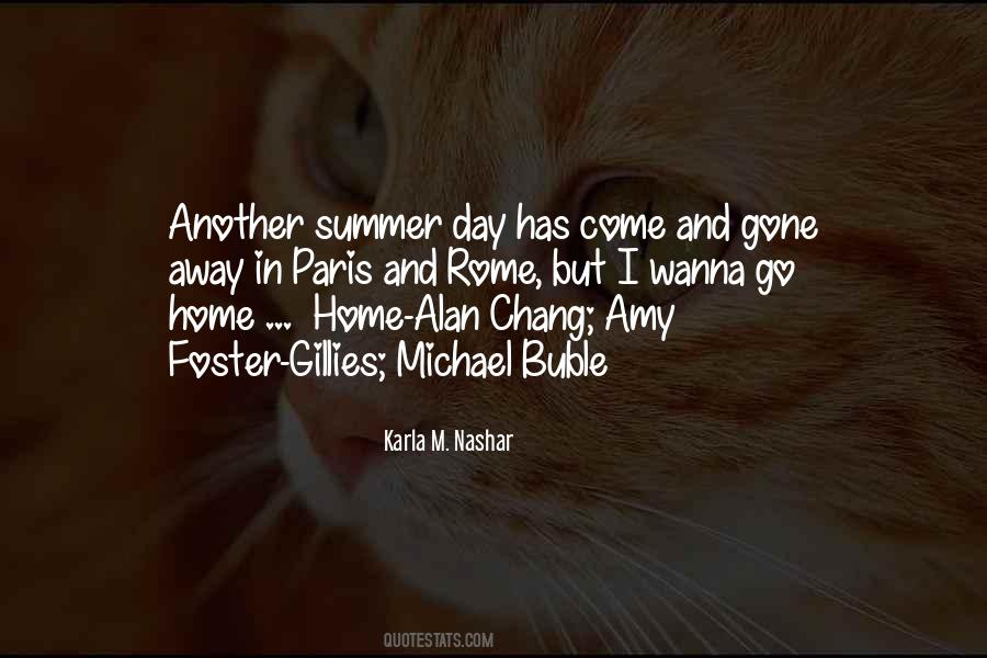 Summer Gone Quotes #449304