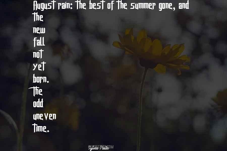 Summer Gone Quotes #860374