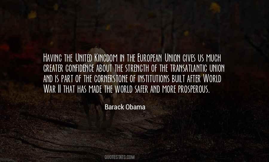 Quotes About Union Strength #763349