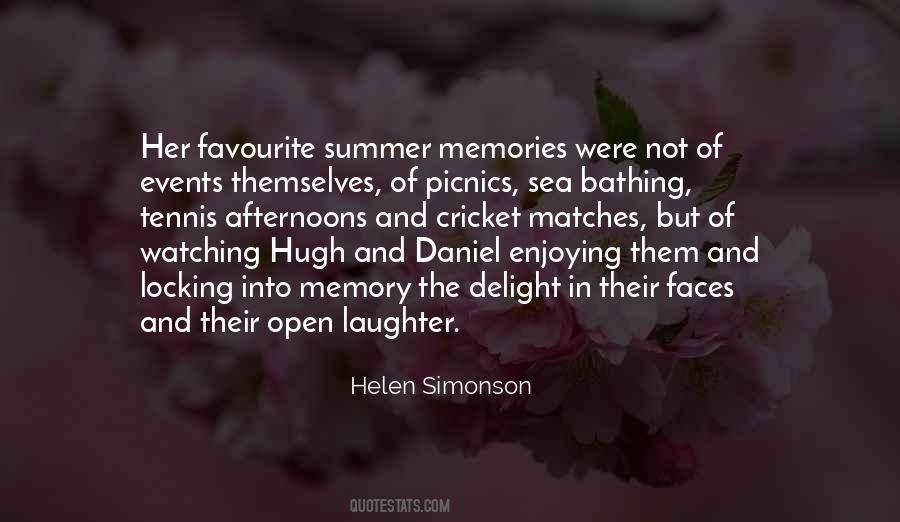 Summer Memory Quotes #1530157