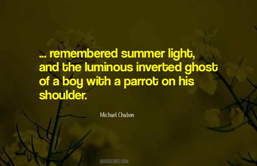 Summer Memory Quotes #1685782