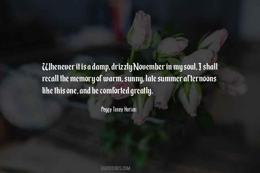 Summer Memory Quotes #522959