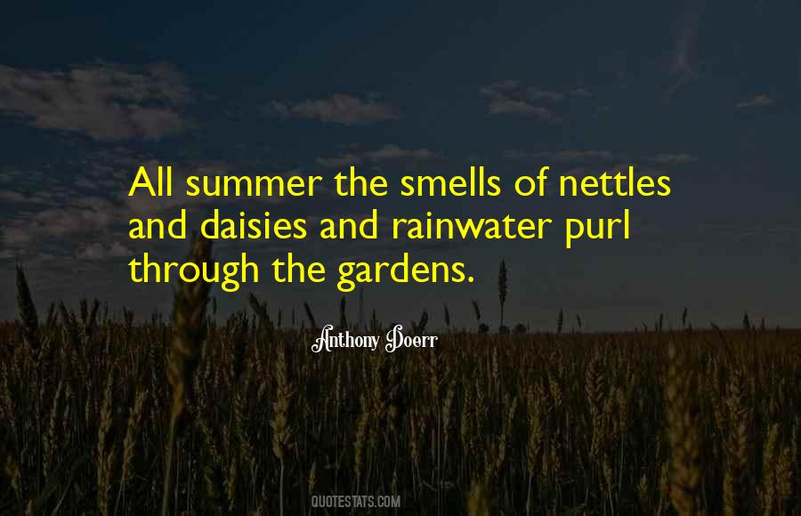 Summer Smells Quotes #1101432