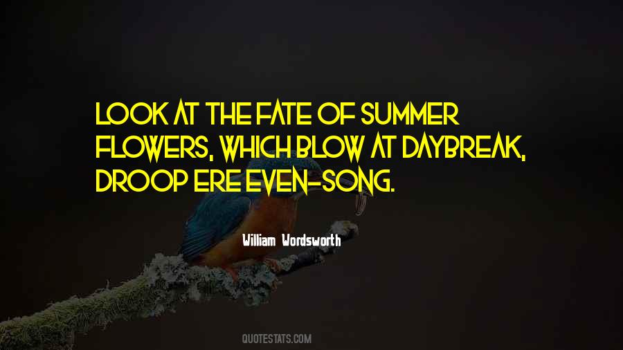 Summer Song Quotes #1468768