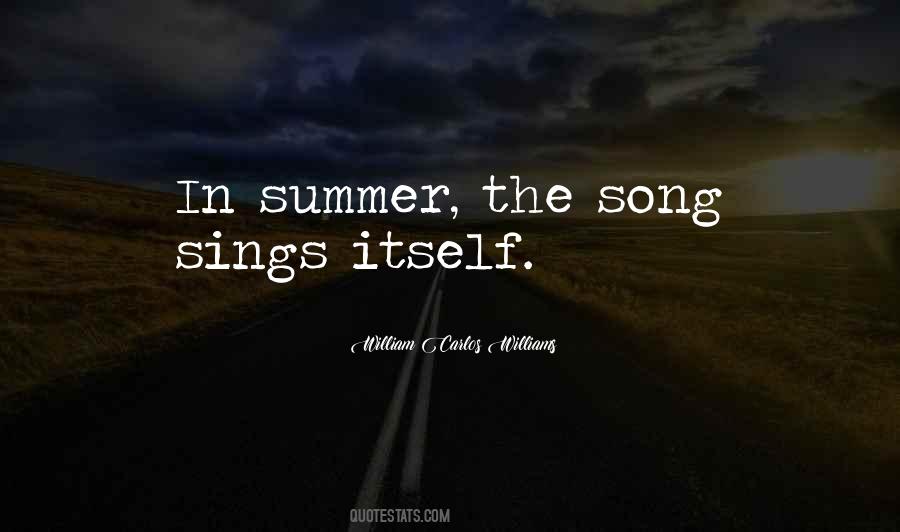 Summer Song Quotes #497471