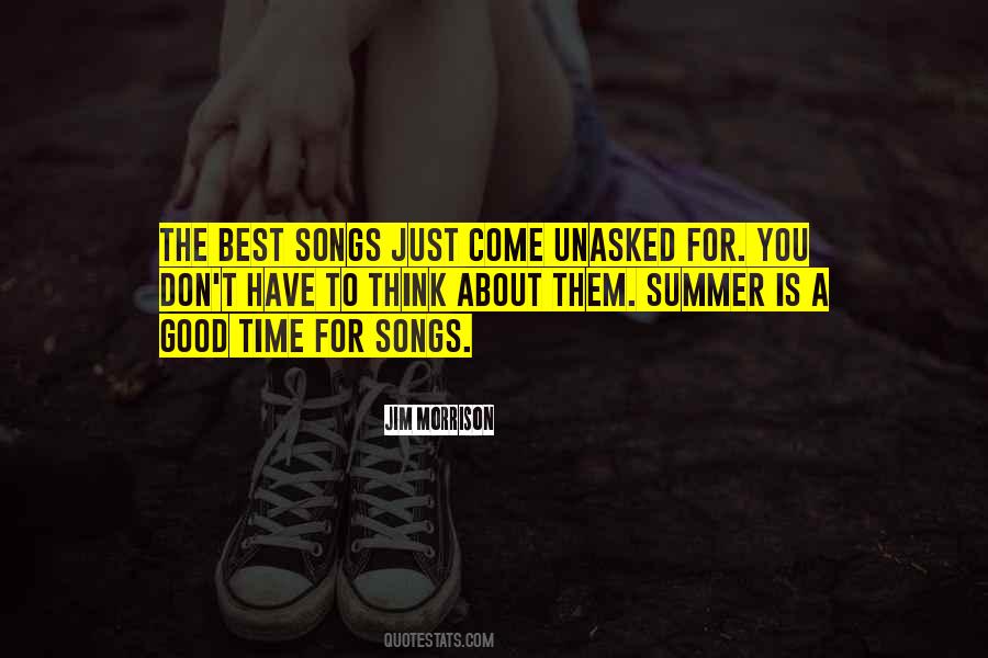 Summer Song Quotes #802310