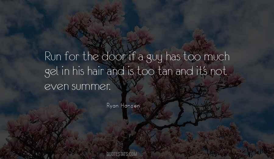 Summer Tan Quotes #481544