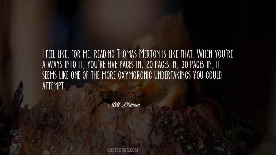 Quotes About Thomas Merton #393979