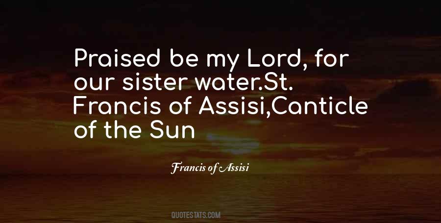 Quotes About Francis Of Assisi #1235171