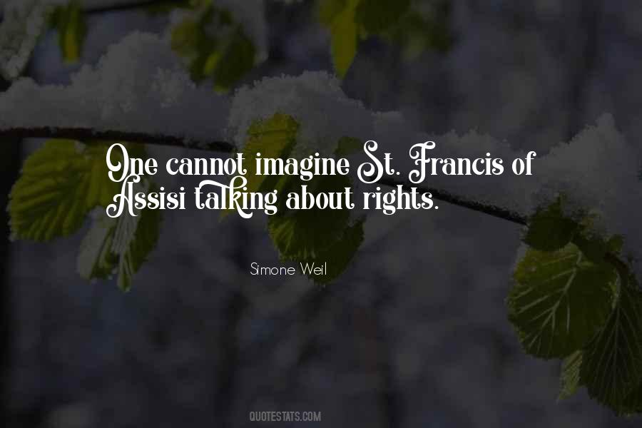 Quotes About Francis Of Assisi #217179