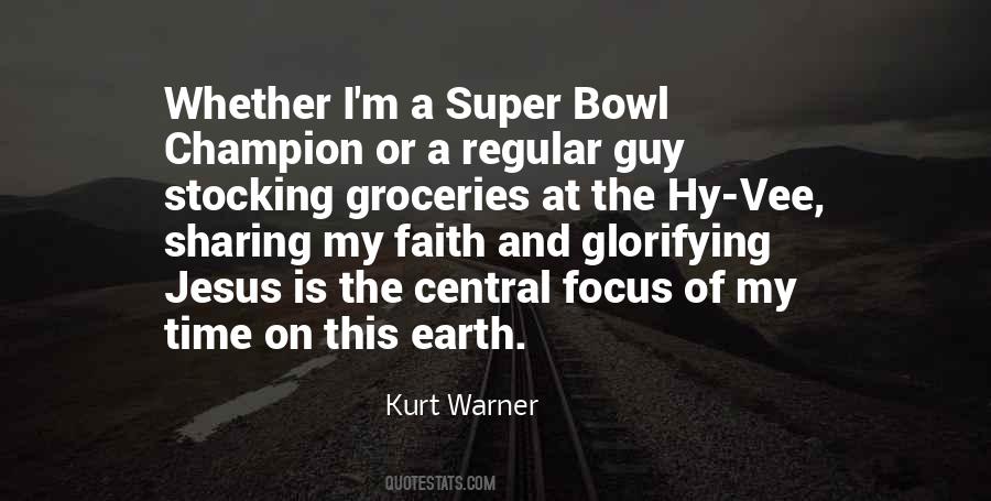 Quotes About Kurt Warner #1629742