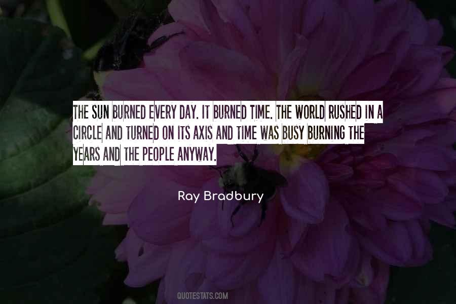 Sun Burning Quotes #1142837